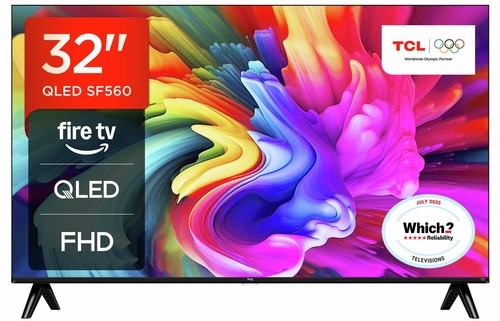 Tcl inch smart qled fire - 32, tv