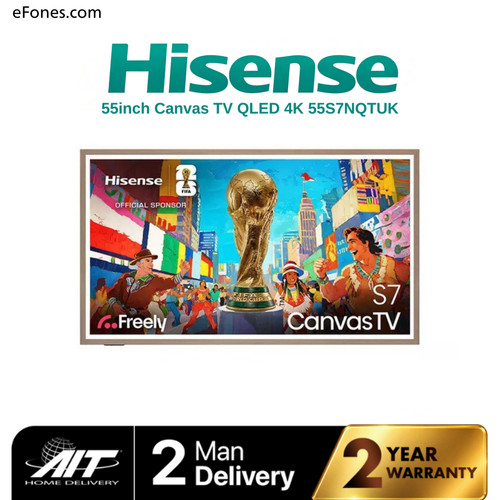 Hisense canvas qled 4k - canvas, 55"