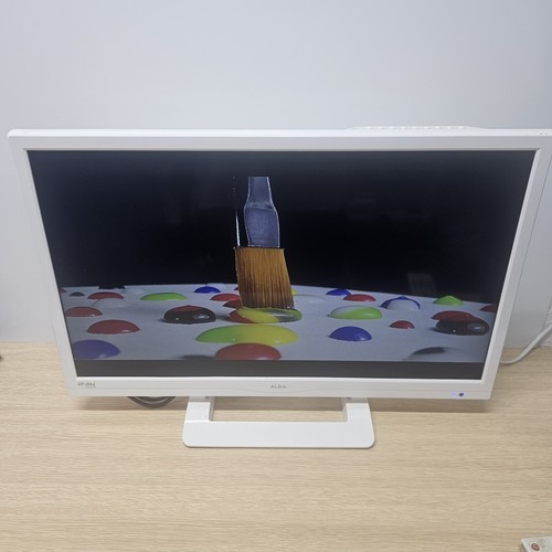 Alba white tv - white,