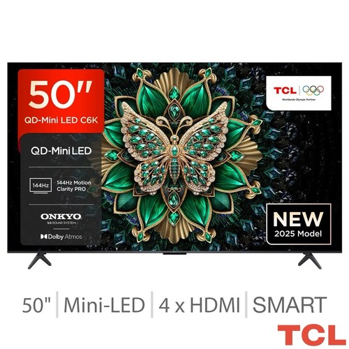 Tcl inch 50c6k uk smart - 50, 50c6k-uk