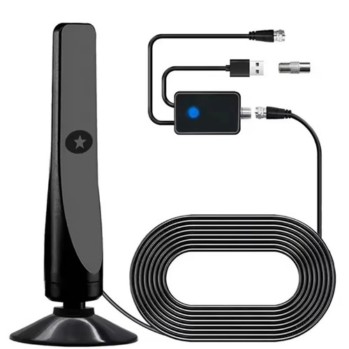 Digital aerial with - digital, tv
