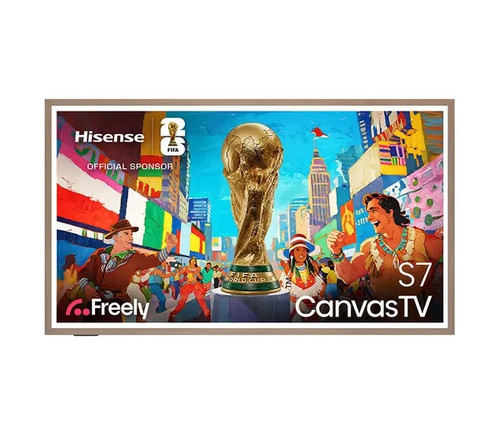 Hisense canvas qled - 55", 4k